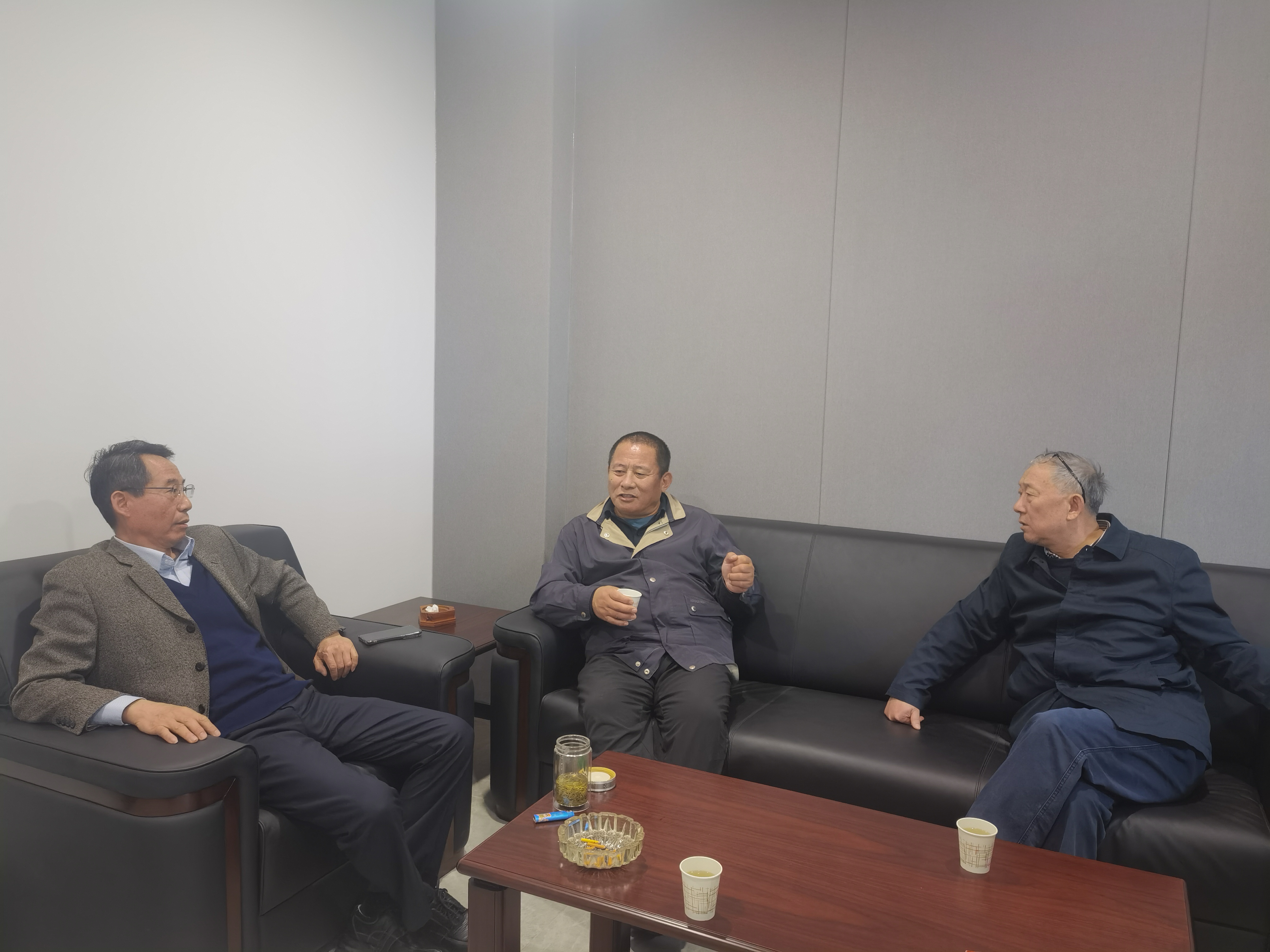 分会到合肥院拜访蔡玉良大师及专家郑青